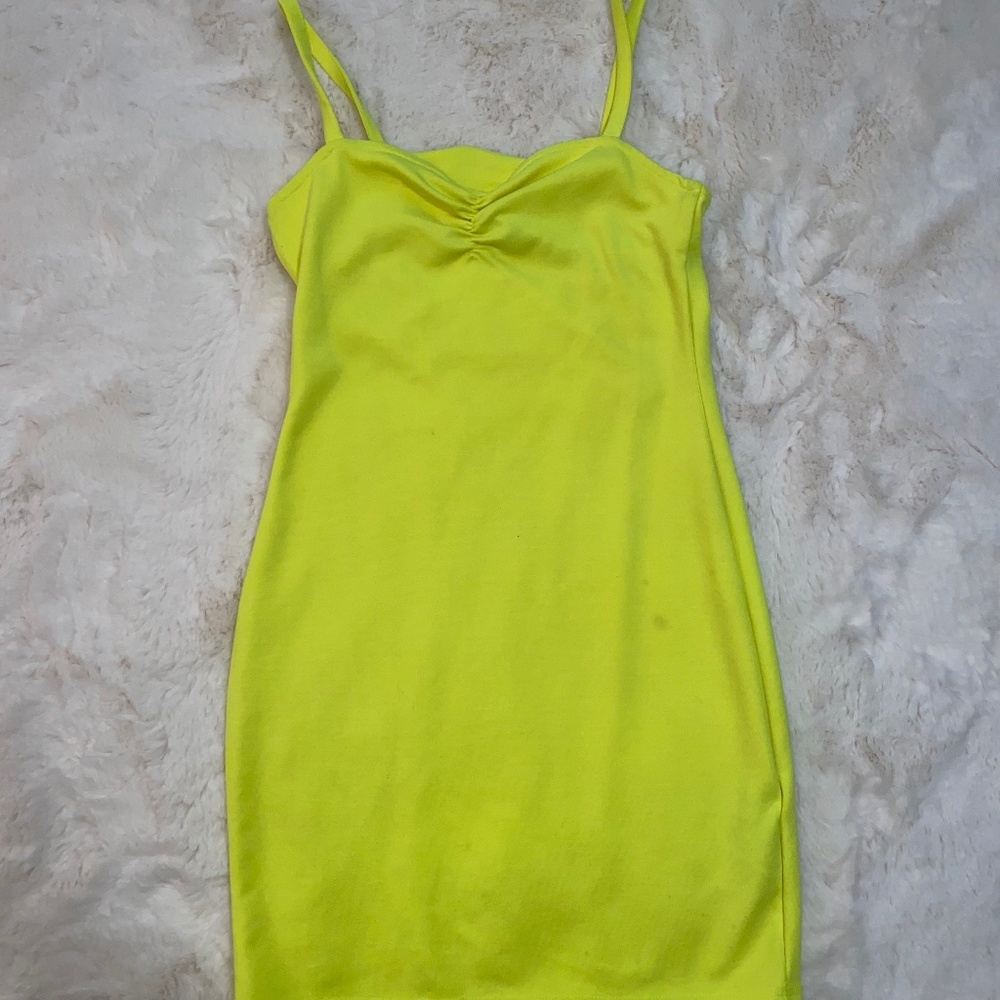 Neon Mini Dress
